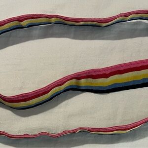 Colorful Striped Ribbon belt